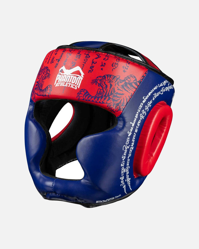 Casco da boxe Phantom Athletics Muay Thai – Nero/Argento