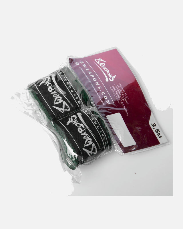 Ligaduras de boxe 8 WEAPONS – Verde-escuro
