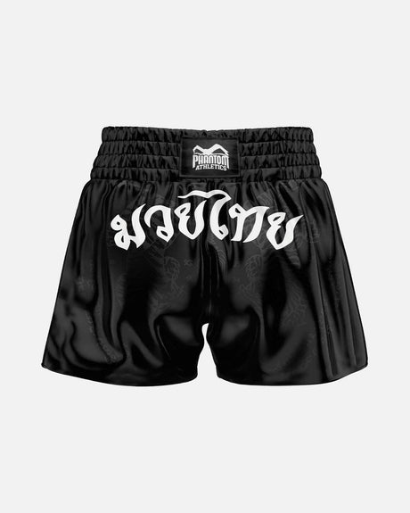 Phantom Athletics Muay Thai Shorts Sak Yant - Zwart