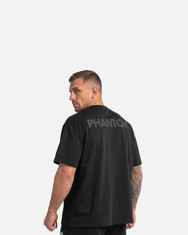 Phantom Athletics T-Shirt Oversize Blacked - Sort
