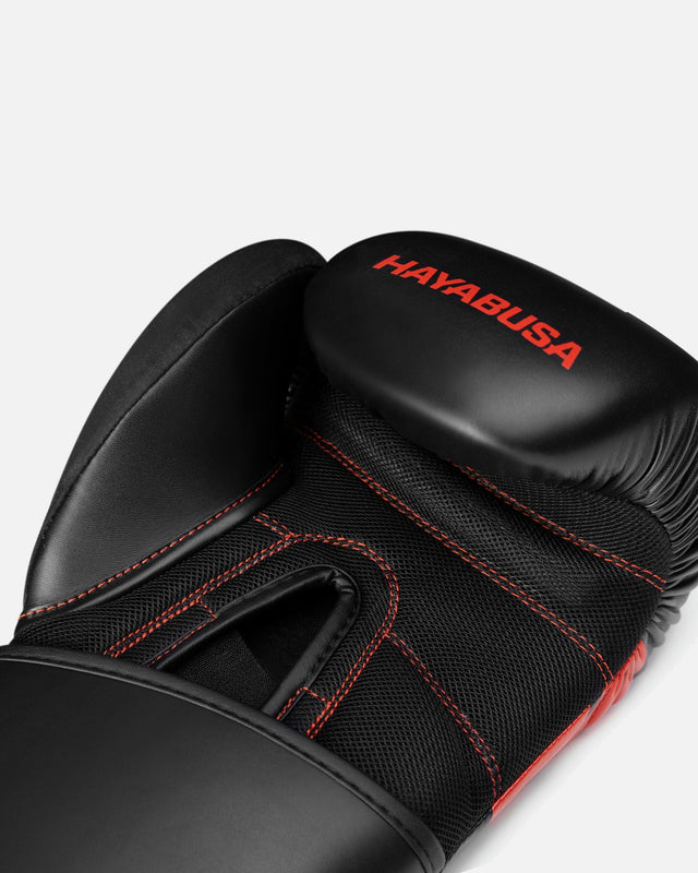 Gants de boxe Hayabusa S4 – Noir/Rouge
