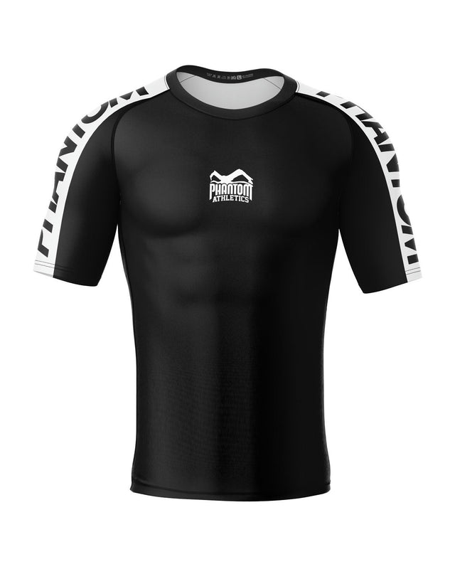 Phantom Athletics Rashguard EVO Apex Korta ärmar – Svart