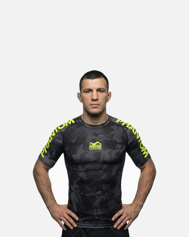 Rashguard Phantom Athletics EVO Neon – Noir/Néon