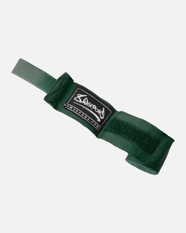 Ligaduras de boxe 8 WEAPONS – Verde-escuro