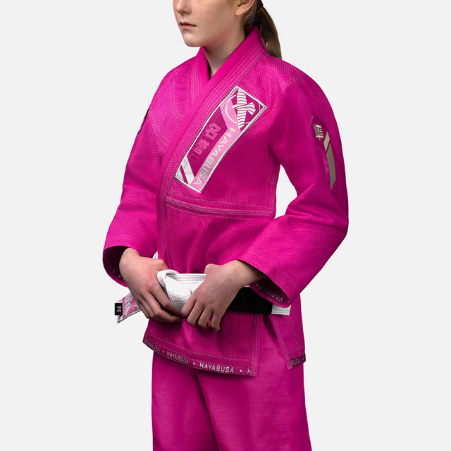 Hayabusa BJJ-gi Ascend Børn - Lyserød