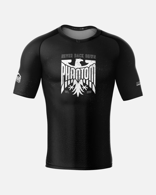 Rashguard Phantom Athletics Germany Eagle – Krátký rukáv – Černý