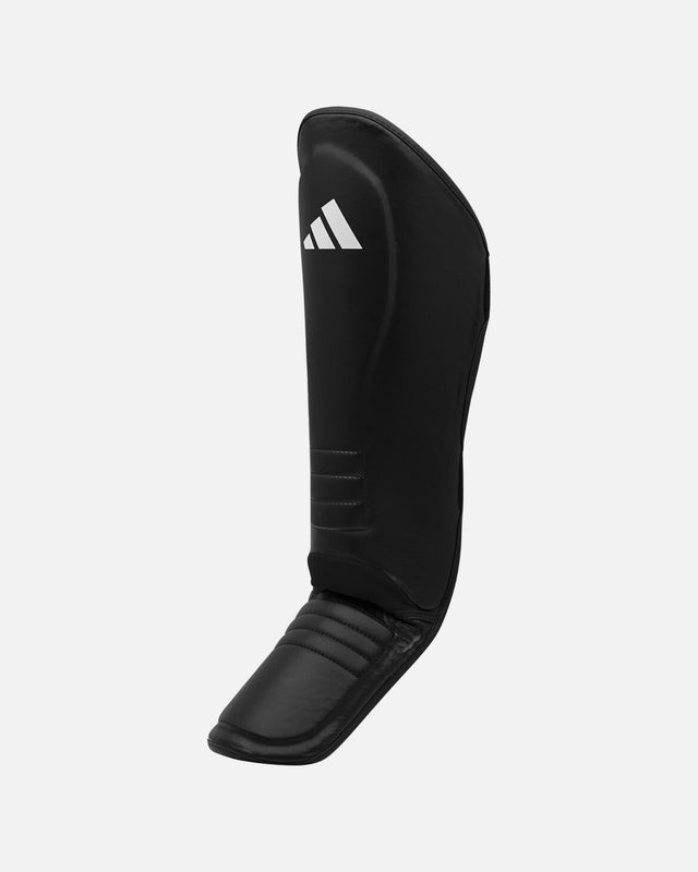 Espinilleras Adidas Speed Thai Shin-n-Step – Negro/Blanco