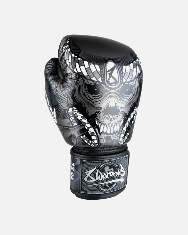 Luvas de boxe 8 WEAPONS Bone Island – Preto