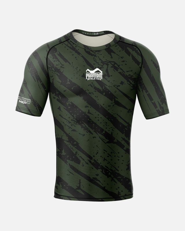 Phantom Athletics Rashguard EVO Camo Tiger – Grön