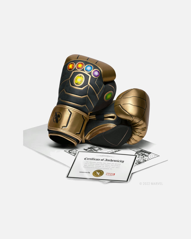 Hayabusa Boxing gloves Thanos – Gold/Black