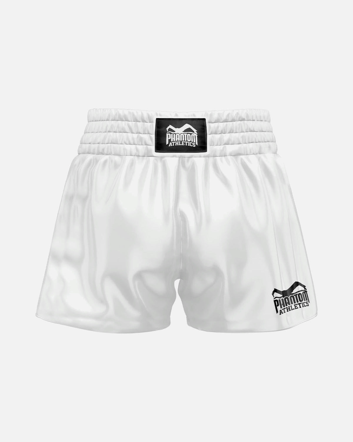Pantaloncini Muay Thai Phantom Athletics Team – Bianco