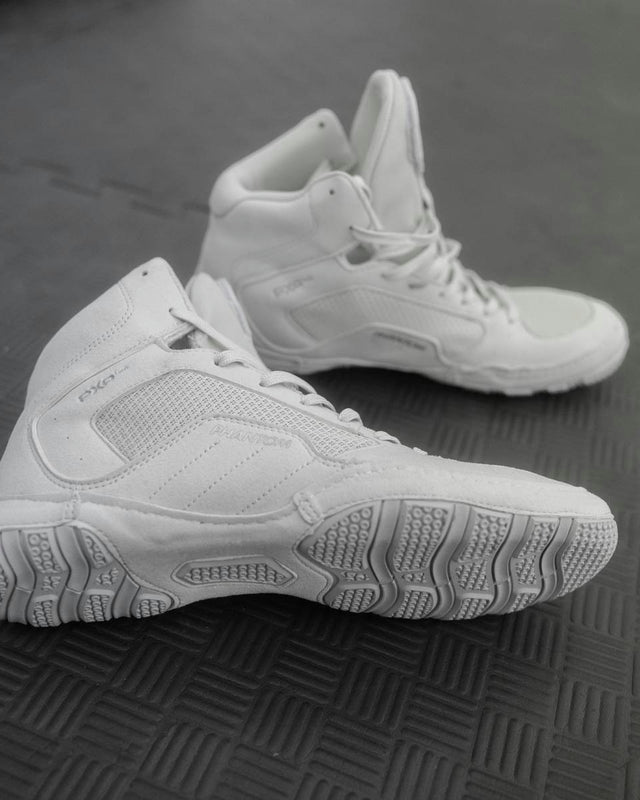 Phantom Athletics Buty zapaśnicze Tactic Dziecięce – Białe