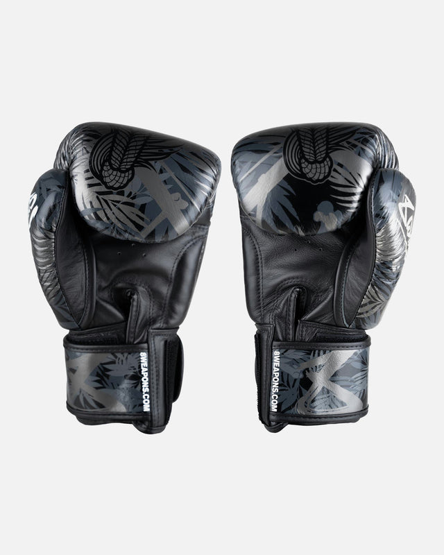 Luvas de boxe 8 WEAPONS Bone Island – Preto