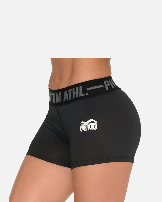Pantaloni scurți de compresie Phantom Athletics Eclipse – Negru