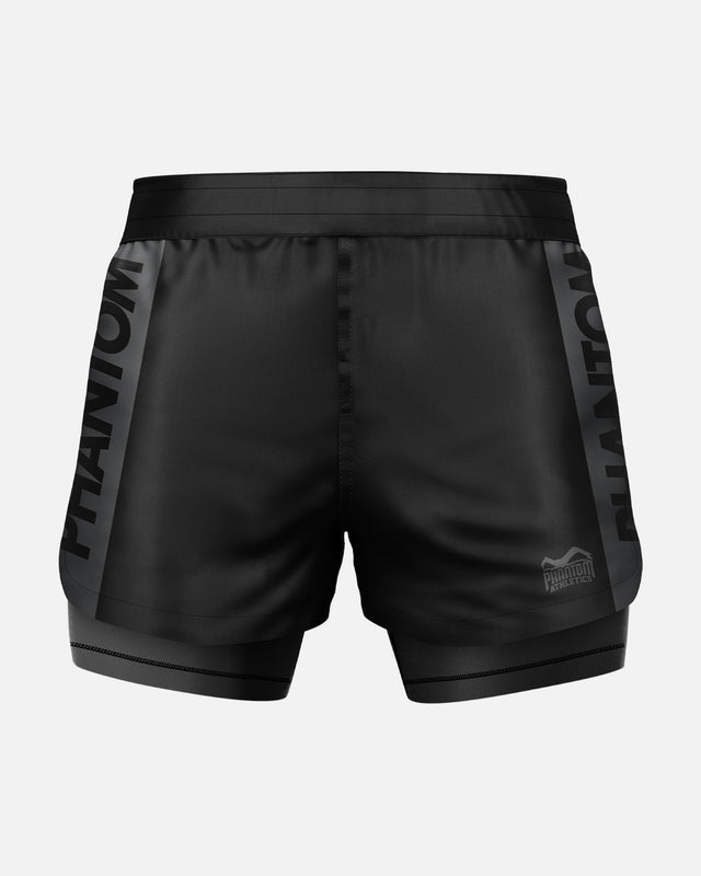 Phantom Athletics Compression Shorts Fusion 2in1 Apex – Black