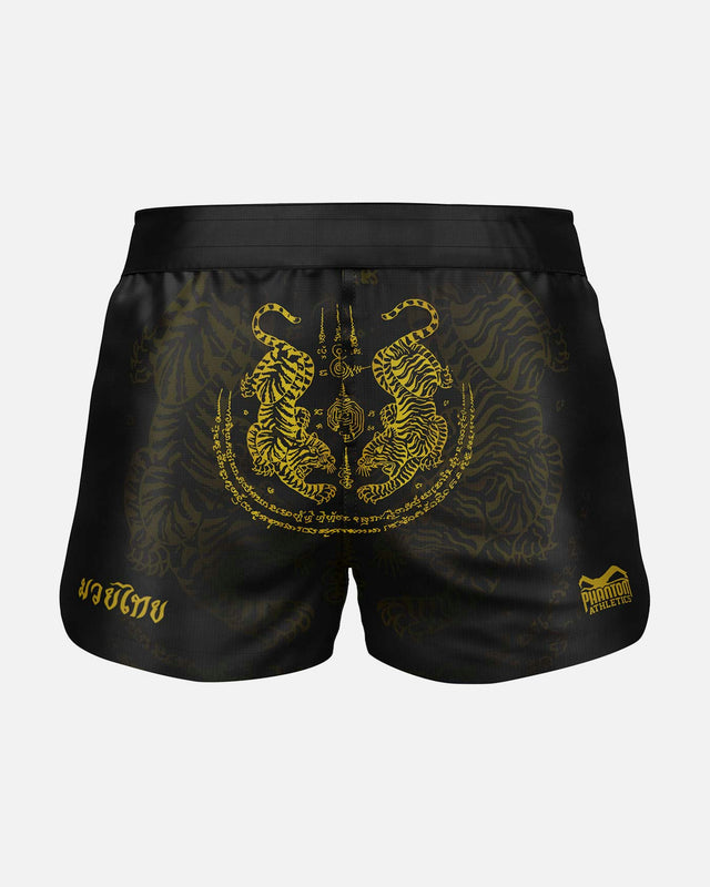 Calções de Muay Thai Phantom Athletics Fusion – Preto/Ouro