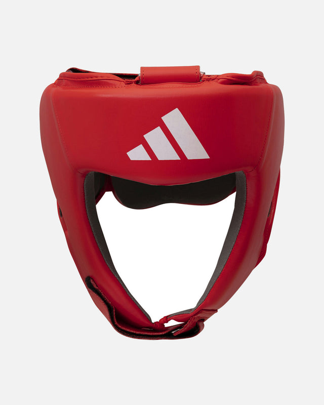 Casco de boxeo Adidas IBA – Rojo