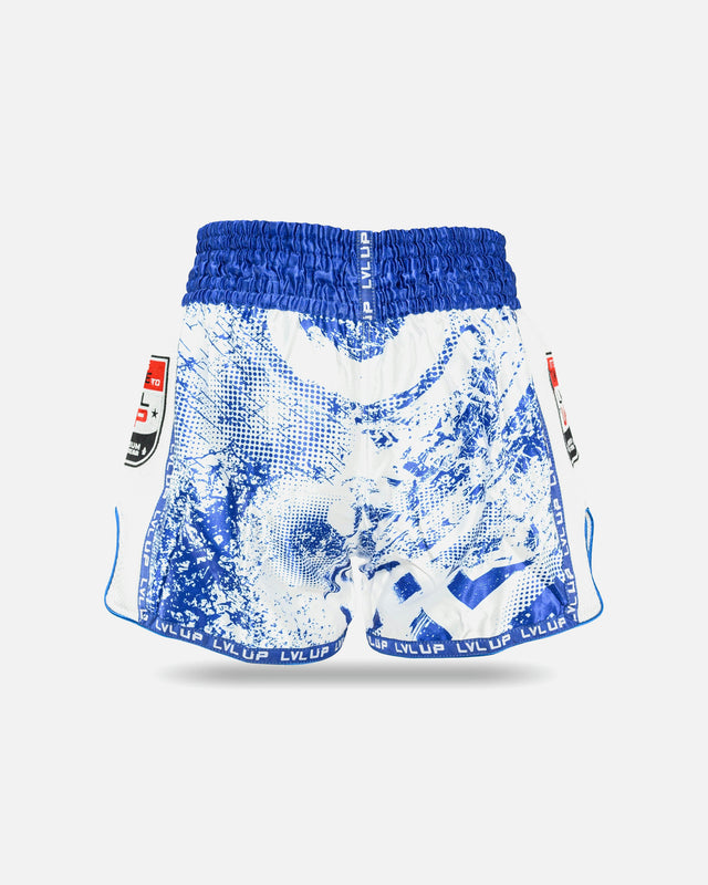 Calções de Muay Thai LVL UP Stadium – Azul