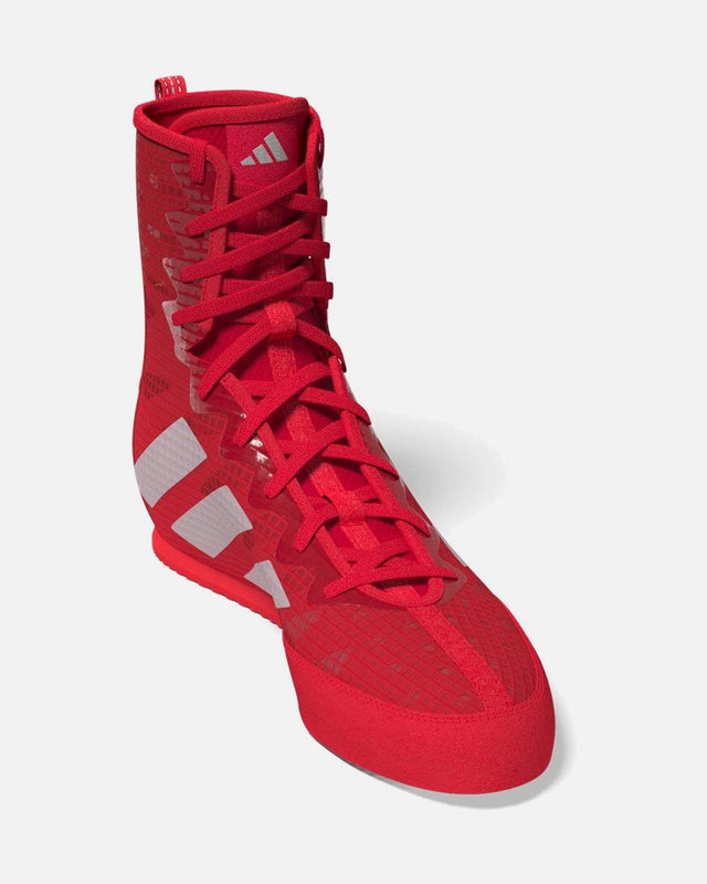 Boxerské boty Adidas Box Hog 4 – Červené/Bílé