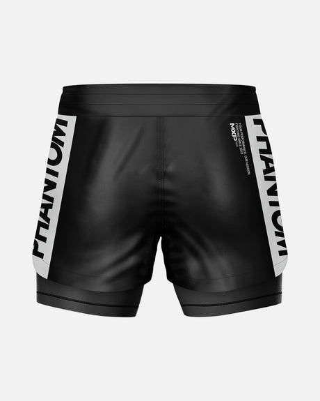 Phantom Athletics Compression Shorts Fusion 2in1 Apex – Black