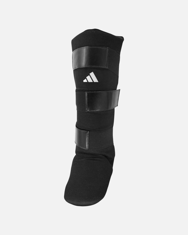 Caneleiras Adidas Textile Shin Instep Guard – Preto/Branco