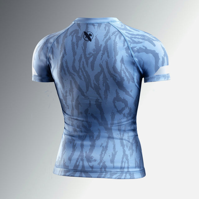 Rashguard Hayabusa Apex Vantage – Krátký rukáv, dámský – Modrý