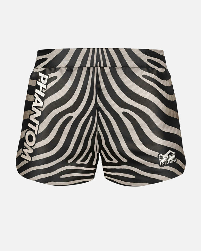 Spodenki MMA Phantom Athletics Fusion – Białe/Niebieskie