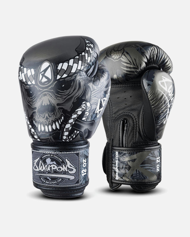 Luvas de boxe 8 WEAPONS Bone Island – Preto