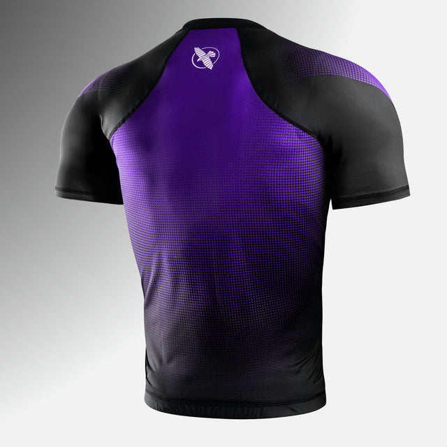 Hayabusa Rashguard Pro Ranked Kurzarm – Violett