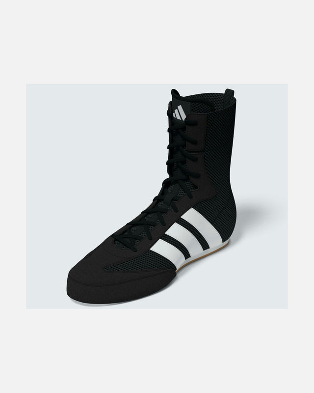 Ghete de box Adidas Box Hog Classic – Negru/Alb