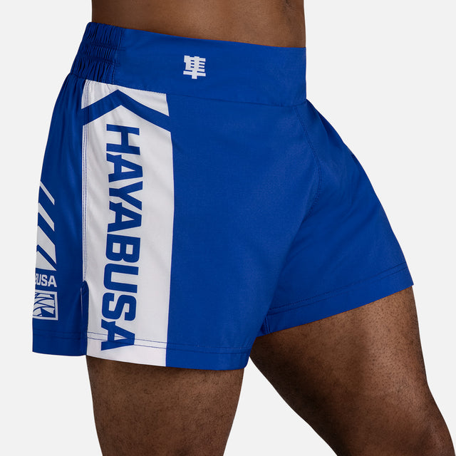 Hayabusa Muay Thai-shorts Icon – Blå/Vit