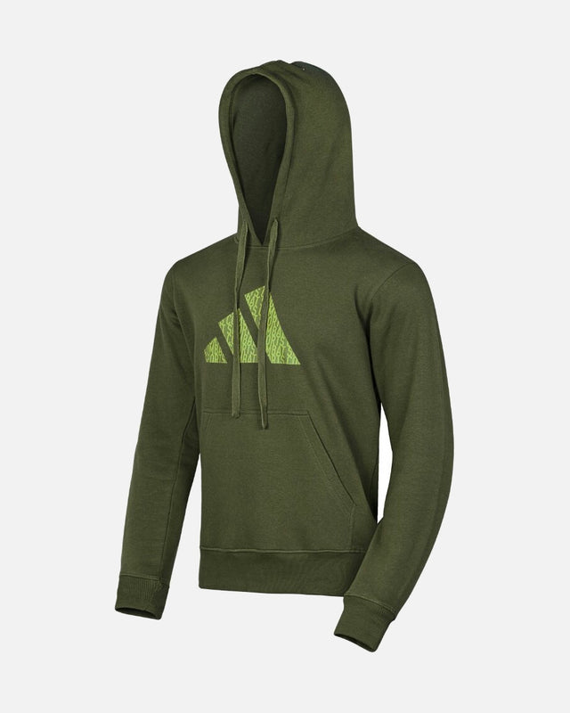 Adidas Hoodie Perfo Script Graphic - Grøn