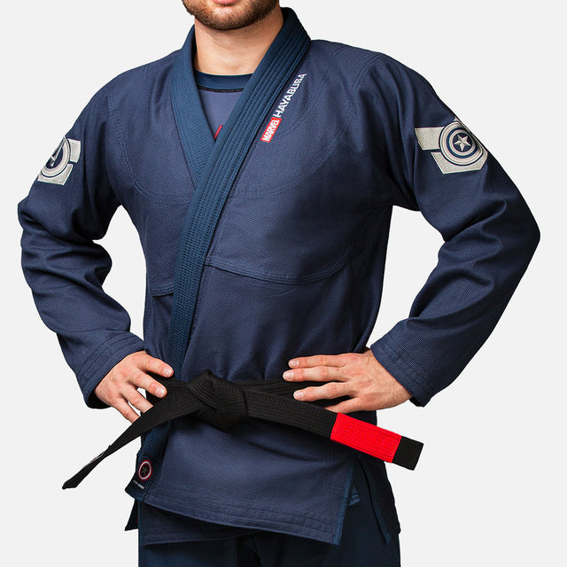 Kimono BJJ Marvel Captain America – Niebieskie