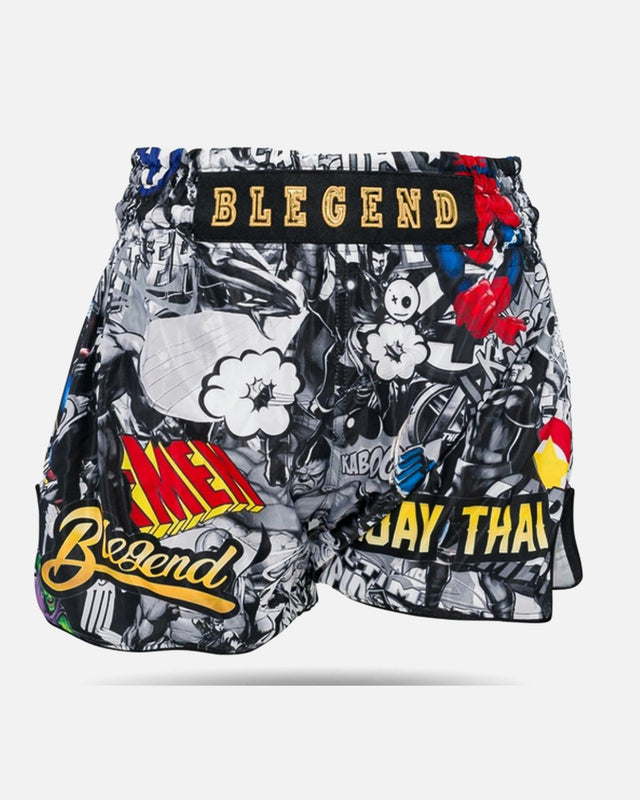 Pantalones de Muay Thai Blegend Legend – Negro