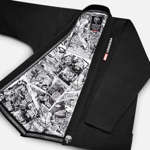 Marvel BJJ-gi The Punisher – Sort