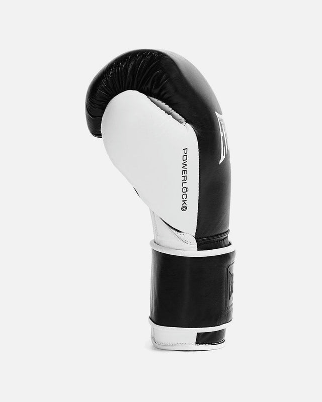 Gants de boxe Everlast Powerlock Pro OG – Noir/Blanc