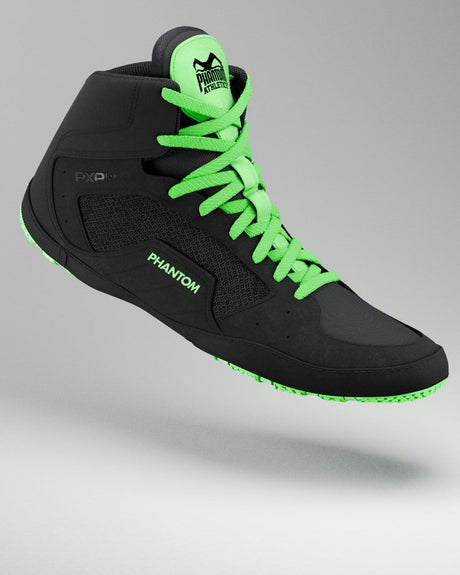 Phantom Athletics Buty zapaśnicze Tactic Dziecięce – Neon Zielone