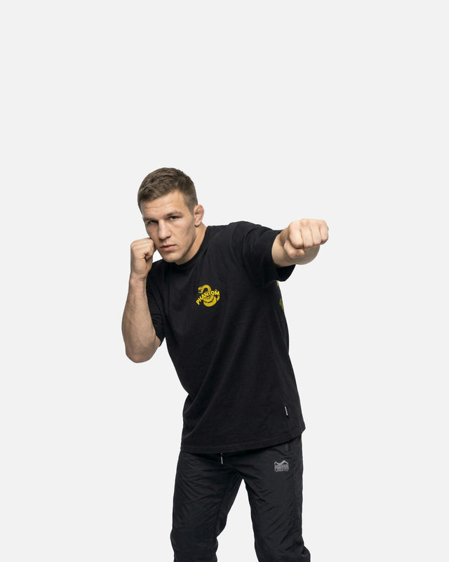 Koszulka Phantom Athletics DON'T TREAD ON ME – Czarna/Żółta