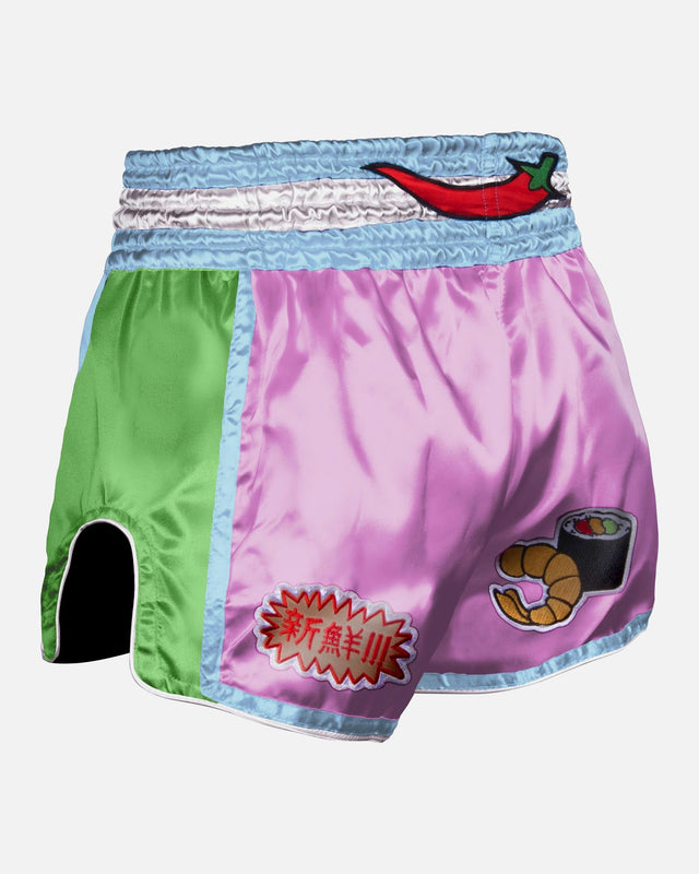 Pantaloncini Muay Thai 8 WEAPONS Yummy – Rosa