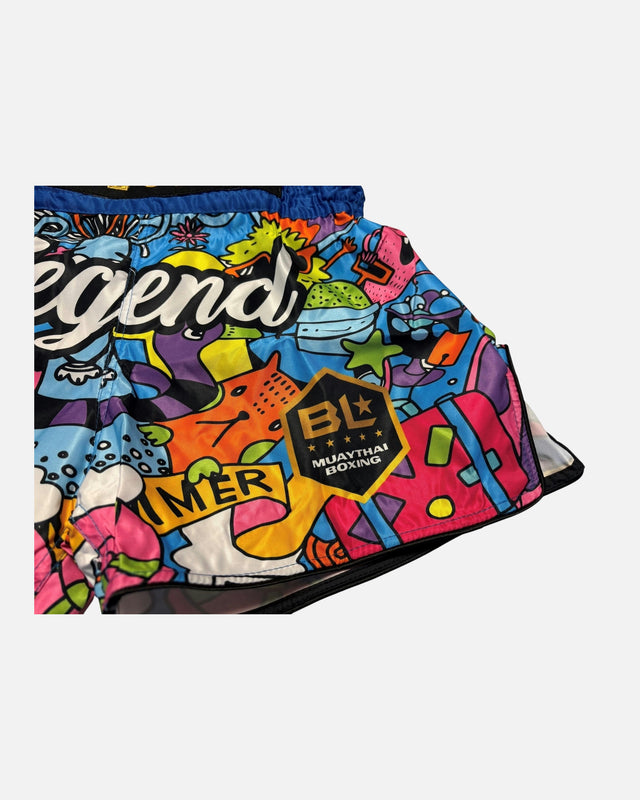 Blegend Muay Thai shorts Legend 11 - Blå