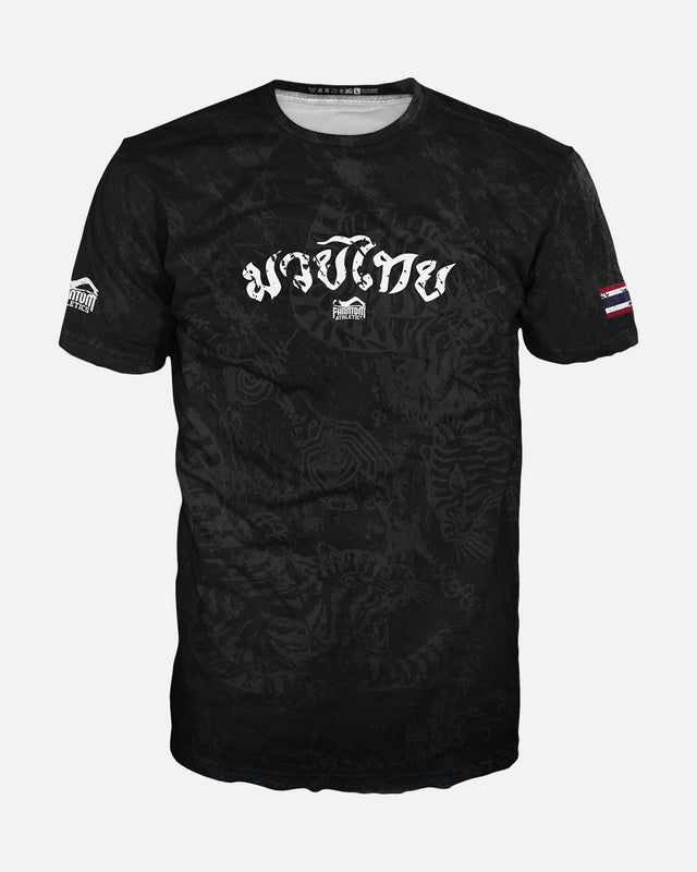 Phantom Athletics Trainingsshirt EVO Muay Thai – Schwarz/Grau