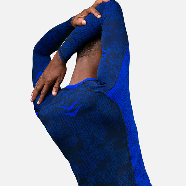 Rashguard Hayabusa Ranked Maniche Lunghe – Blu