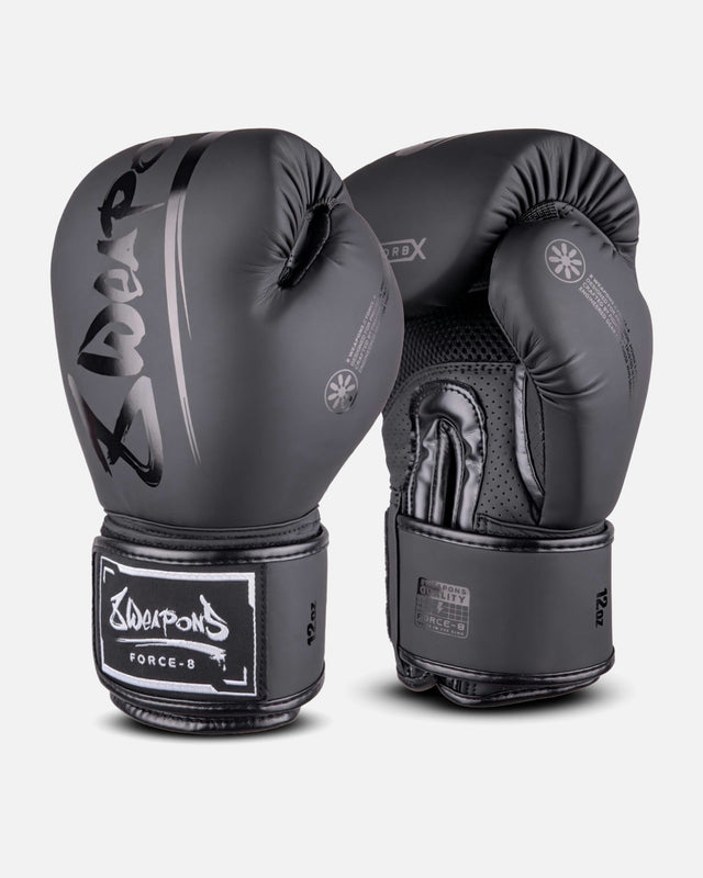 Guantoni da boxe 8 WEAPONS Force 8 – Nero