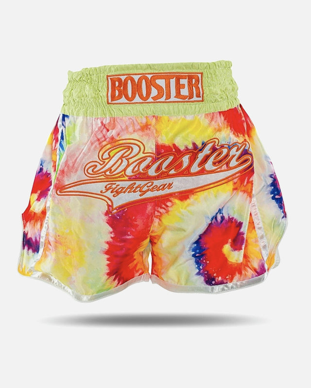 Calções de Muay Thai Booster TBT Swirl – Amarelo
