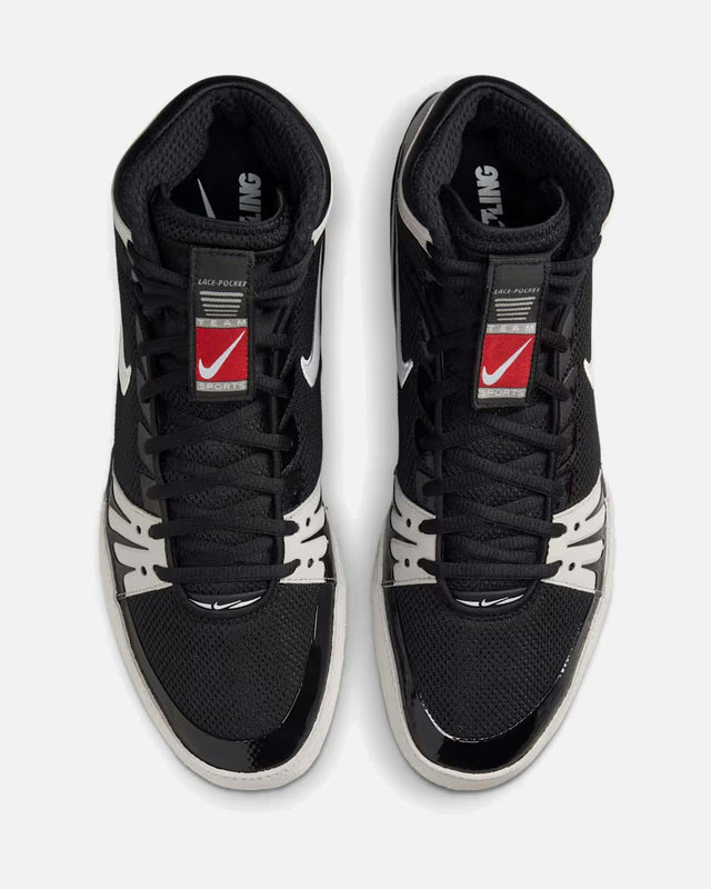 Nike Ghete de lupte Freek – Negru/Alb