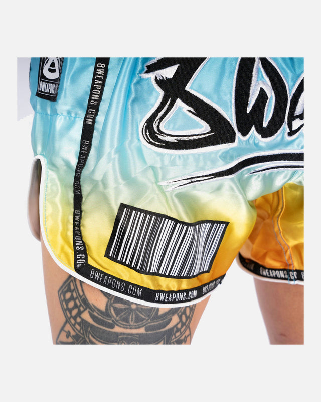 Calções de Muay Thai 8 WEAPONS Vivo – Sunrise