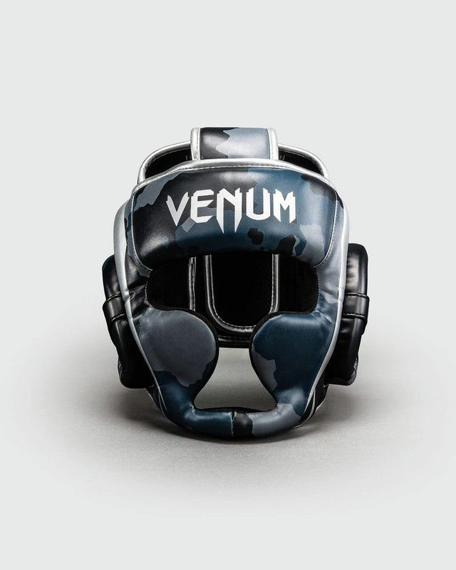 Venum Elite Head guard Camo – Dark blue/Blue