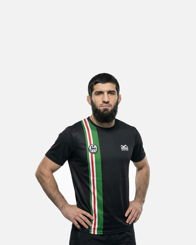 Phantom Athletics Trainingsshirt EVO+ Team Chechnya - Schwarz/Grün