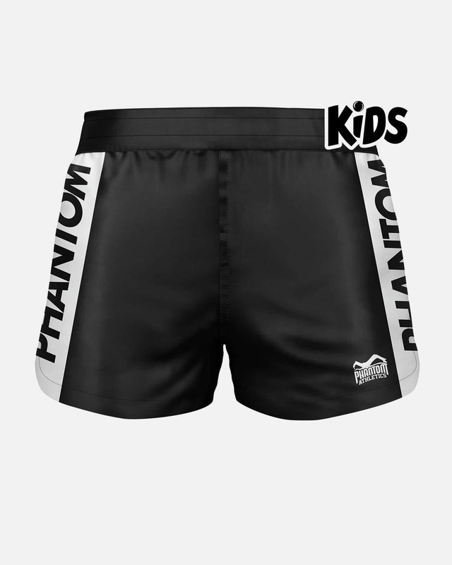 Pantaloni scurți MMA Phantom Athletics Fusion Apex – Copii – Negru