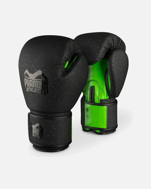 Phantom Athletics Boxhandschuhe Galaxy – Schwarz/Neon Grün